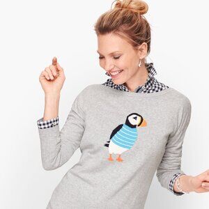 Talbots Puffin Sweater XS